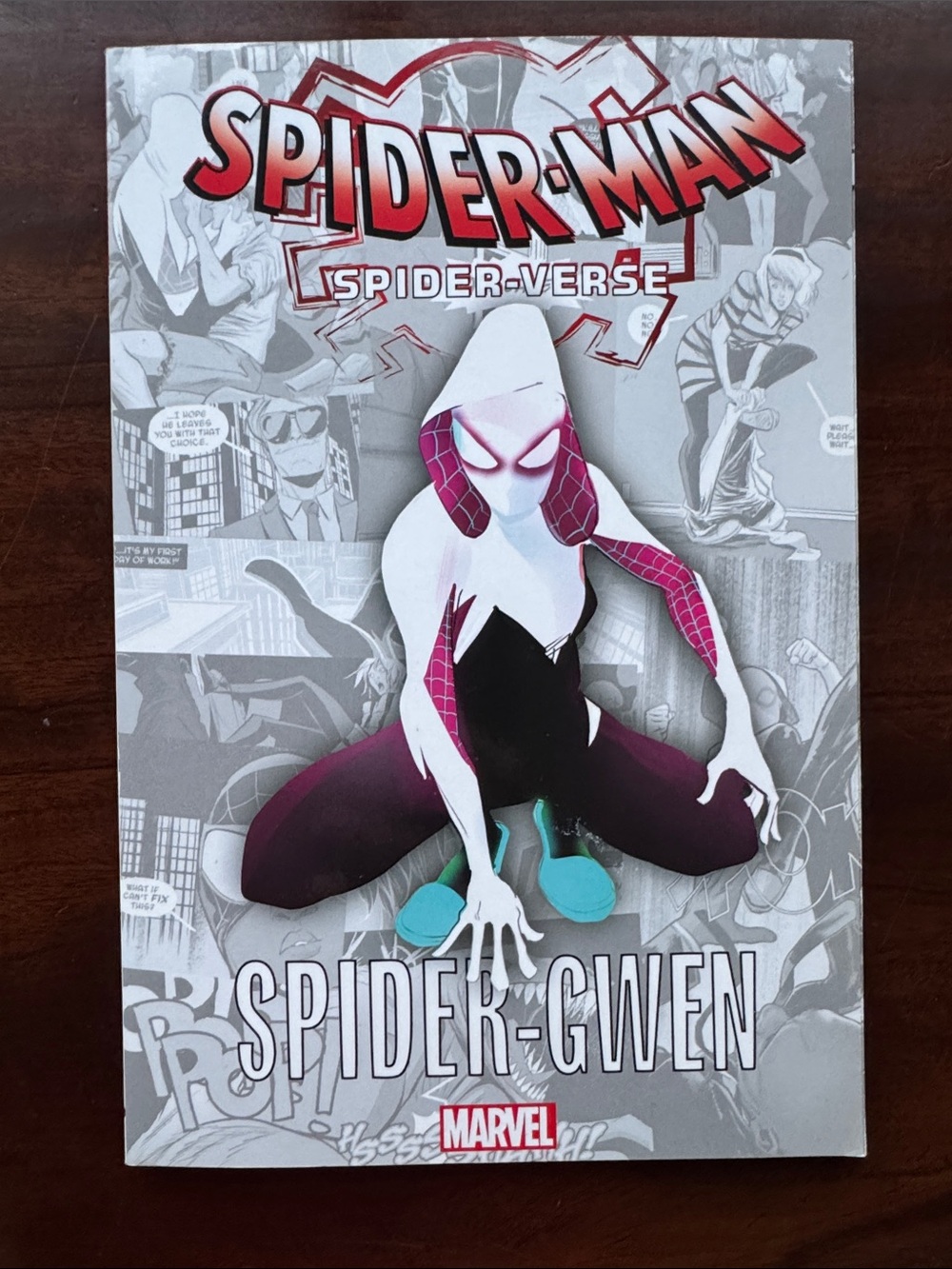 Marvel Spider-Gwen Comicbook, Spider-verse